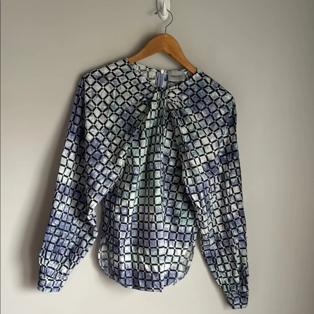 Rachel Comey Soon Top Black & Blue  8 - Picture 3 of 16